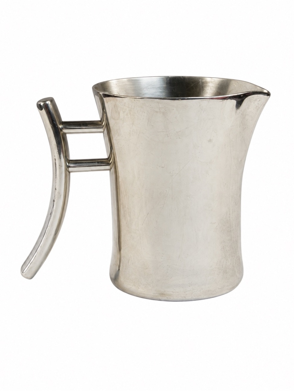 Sambonet Bamboo Stainless Steel Creamer/Milk Pot. Stainless Steel Finish